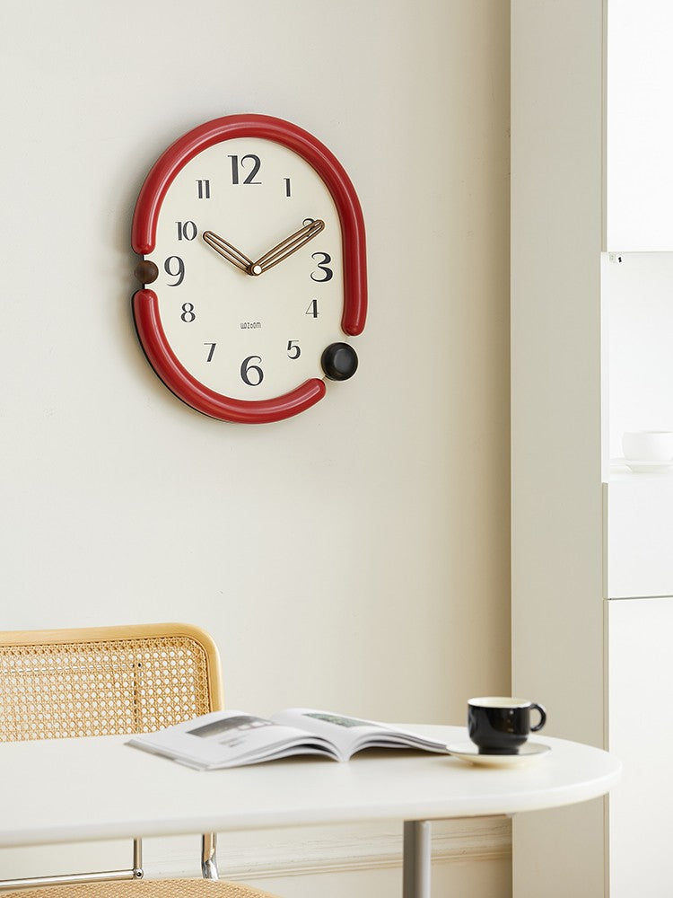 Noogni™ Minimalist Punch-Free Wall Clock - Noogni