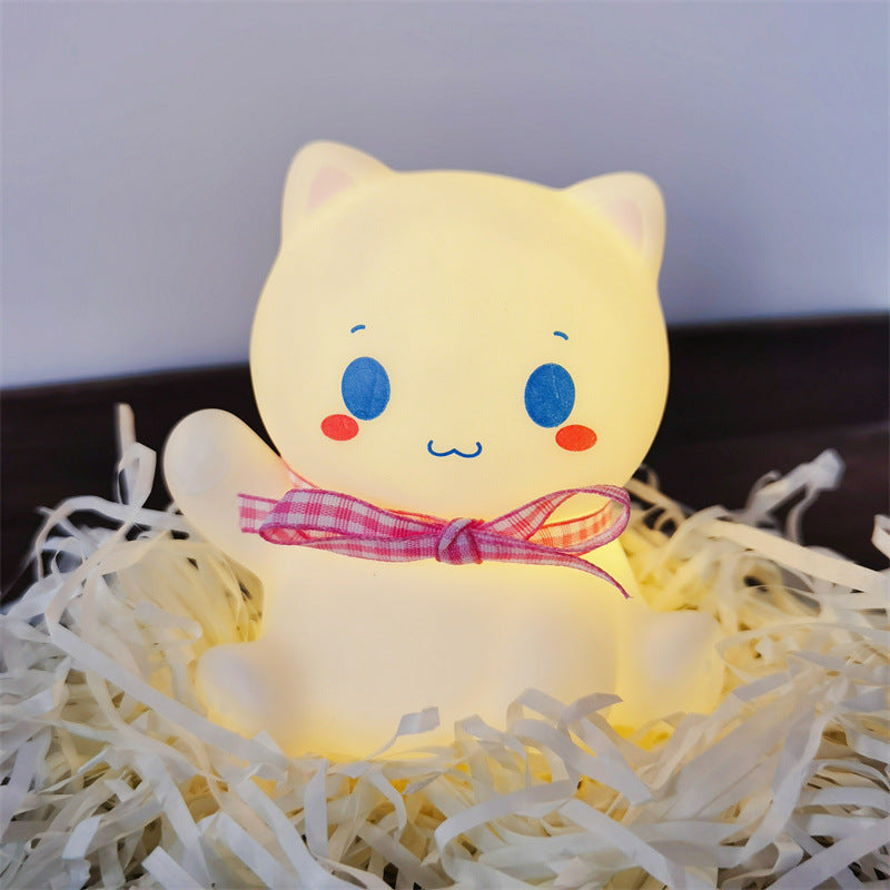 Cute Cartoon LED Night Lamp Toy for Kids